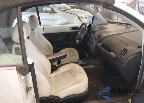 2007 Volkswagen New Beetle Triple White из США, поврежденный, VIN 3VWFF31Y97M417751